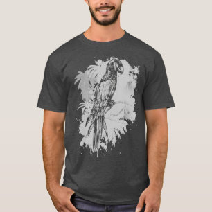 Funny African Gray Parrot Bird Parrot Lover Gesche T-Shirt