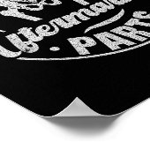 Funny After Hip Surgery Recovery Bionic Hip Replac Poster (Ecke)