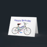 Funny Age Birthday Bike, Cycling, Sport, Hobby Karte<br><div class="desc">Funny Age Birthday Bike,  Cycling,  Sport,  Hobby Now that you're older You'll uncover the mystery of the aged...  - The older you get the     less energy you have - The older you get the     more you need exercise</div>