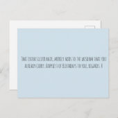 Funny Age Postkarte (Vorne/Hinten)