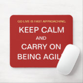 Funny Agile Project Manager Quotierungsteam Mousepad (Mit Mouse)