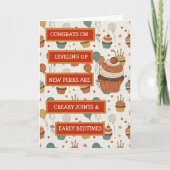 Funny Aging Humor | Vintage Birthday Karte (Vorderseite)