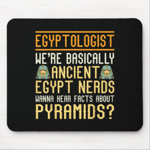 Funny Ägyptologe Zitat Antikes Ägypten Lover Sayin Mousepad
