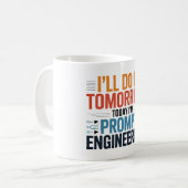 Funny AI Prompt Engineering Geek Zitat Kaffeetasse (Vorderseite Links)