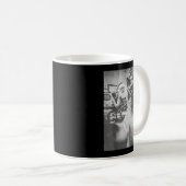 Funny Ai Siamese Cat Selfie With Santa Claus Chris Kaffeetasse (VorderseiteRechts)