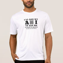 Funny AI Startup Tech – 2 QR Code Custom Marketing