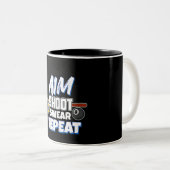 Funny Aim Pool Player Geschenk Billiard Balls Zweifarbige Tasse (VorderseiteRechts)