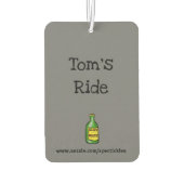 Funny Air Freshener für ihn Autolufterfrischer (Rückseite)