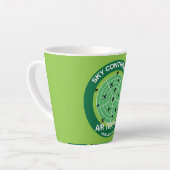 Funny Air Traffic Controller Gift | Tasse der Flug (Linke Ecke)