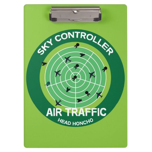 Funny Air Traffic Controller Gift | Tasse der Flug Klemmbrett (Vorderseite)