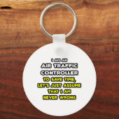 Funny Air Traffic Controller T - Shirt Schlüsselanhänger (Vorderseite)