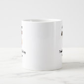 Funny Airedale Terrier Vater Jumbo-Tasse (Vorderseite)