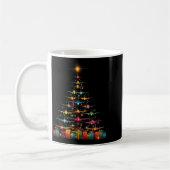 Funny Airplanes Christmas Tree Graphic Air Planes  Kaffeetasse (Links)