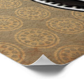 Funny Akita Puppy Kitchen Joke Poster (Ecke)