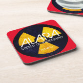 Funny ALARA Goddess of Radiography Getränkeuntersetzer (Linke Seite)