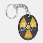 Funny ALARA Goddess of Radiography Schlüsselanhänger (Vorderseite links)
