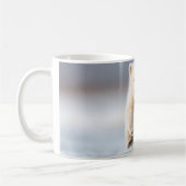 Funny Alaska Polar Bear Cub Kaffeetasse (Links)