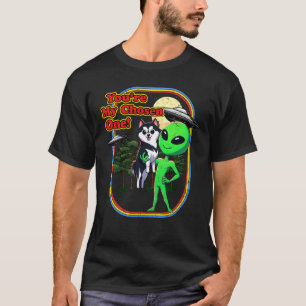 Funny Alaskan Klee Kai Alien Sie sind ausgewählt E T-Shirt