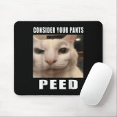 Funny Albern Cat Memes By 919 Designs berücksichti Mousepad (Mit Mouse)