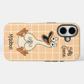 Funny Albern Gänse Personalisiert Case-Mate iPhone Hülle (Rückseite (Horizontal))