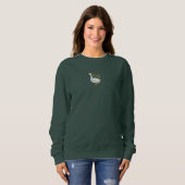 Funny Albern Goose Forest Green Sweatshirt (Vorne ganz)