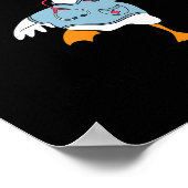 Funny Albern Goose Nurse Club Krankenschwester Stu Poster (Ecke)