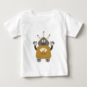 Funny Albern Retro Robot T - Shirt