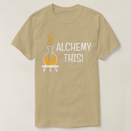 Funny Alchemy Dieser Spaß ist ein Geschenk von Alc T-Shirt (Design vorne)