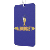 Funny Aleologist Beer Drinker Autolufterfrischer (Links)