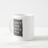 Funny Algebra Kaffeetasse (Vorderseite Links)