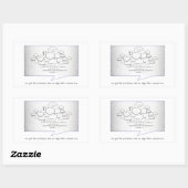 Funny Algorithm Rechteckiger Aufkleber (Blatt)