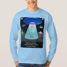 Funny Alien Abduction Phone Distraction Sci-Fi Hum