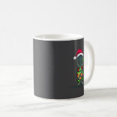 Funny Alien Christmas Graphics Lights Lover Extrat Kaffeetasse (VorderseiteRechts)