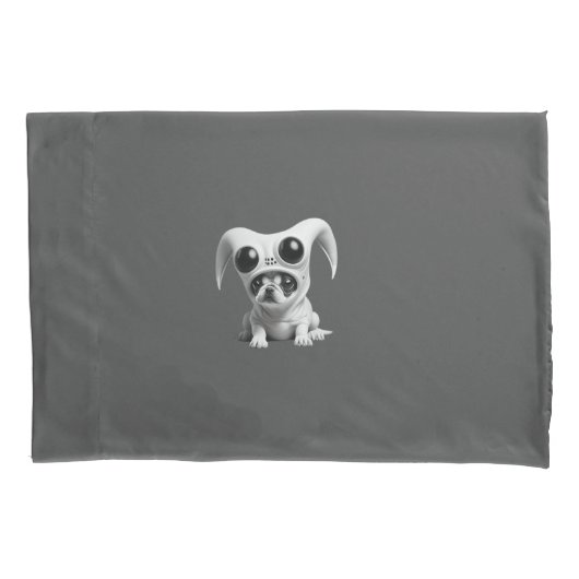 Funny Alien dog Kissenbezug (Vorderseite)