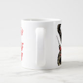 Funny alien hypodermic needle dose of reality Jumbo-Tasse (Rückseite)