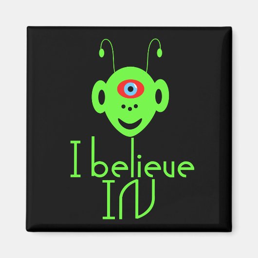 Funny Alien Monster Magnet (Vorne)