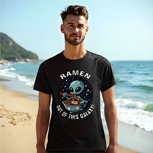 Funny Alien Out This Galaxy Ramen Lover T-Shirt