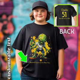 Funny Alien pickleball in Shirt