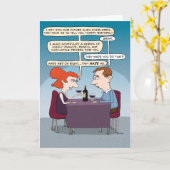 Funny Alien Probe Birthday Karte (Gelbe Blume)