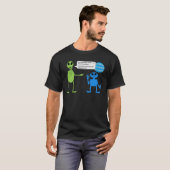 Funny Alien Probe T - Shirt (Vorne ganz)