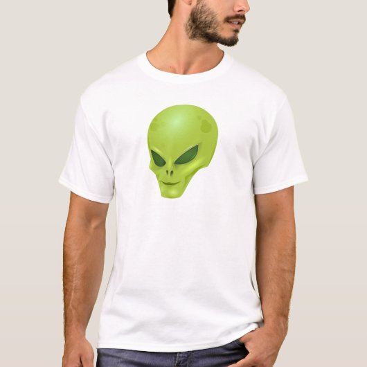 Funny Alien T - Shirt, ILLEGAL T-Shirt (Vorderseite)