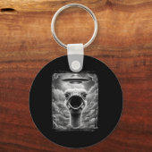 Funny Alien Turkey Ufo Selfie Thanksgiving Men Wom Schlüsselanhänger (Vorderseite)