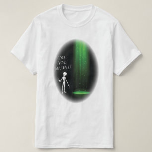Funny Alien 🎅 🛸 UFO-Halloween-Party T-Shirt