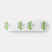 Funny Alien UFO Skateboard (Horizontal)