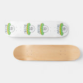 Funny Alien UFO Skateboard (Horizontal)