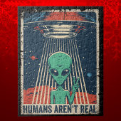 Funny Alien UFO Space Conspiracy Puzzle