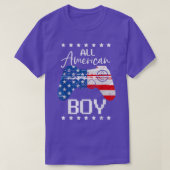 Funny All American Boys 4. Juli Son Video Game U T-Shirt (Design vorne)