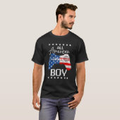 Funny All American Boys 4. Juli Son Video Game USA T-Shirt (Vorne ganz)