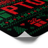 Funny All I Want For Christmas Is Pto Matching Ugl Poster (Ecke)