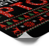 Funny All I Want For Christmas Is Pto Matching Ugl Poster (Ecke)